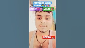 Daily routine ssc CGL Aspirant 🎯💯 II#motivation #study #ssc #upsc#shorts