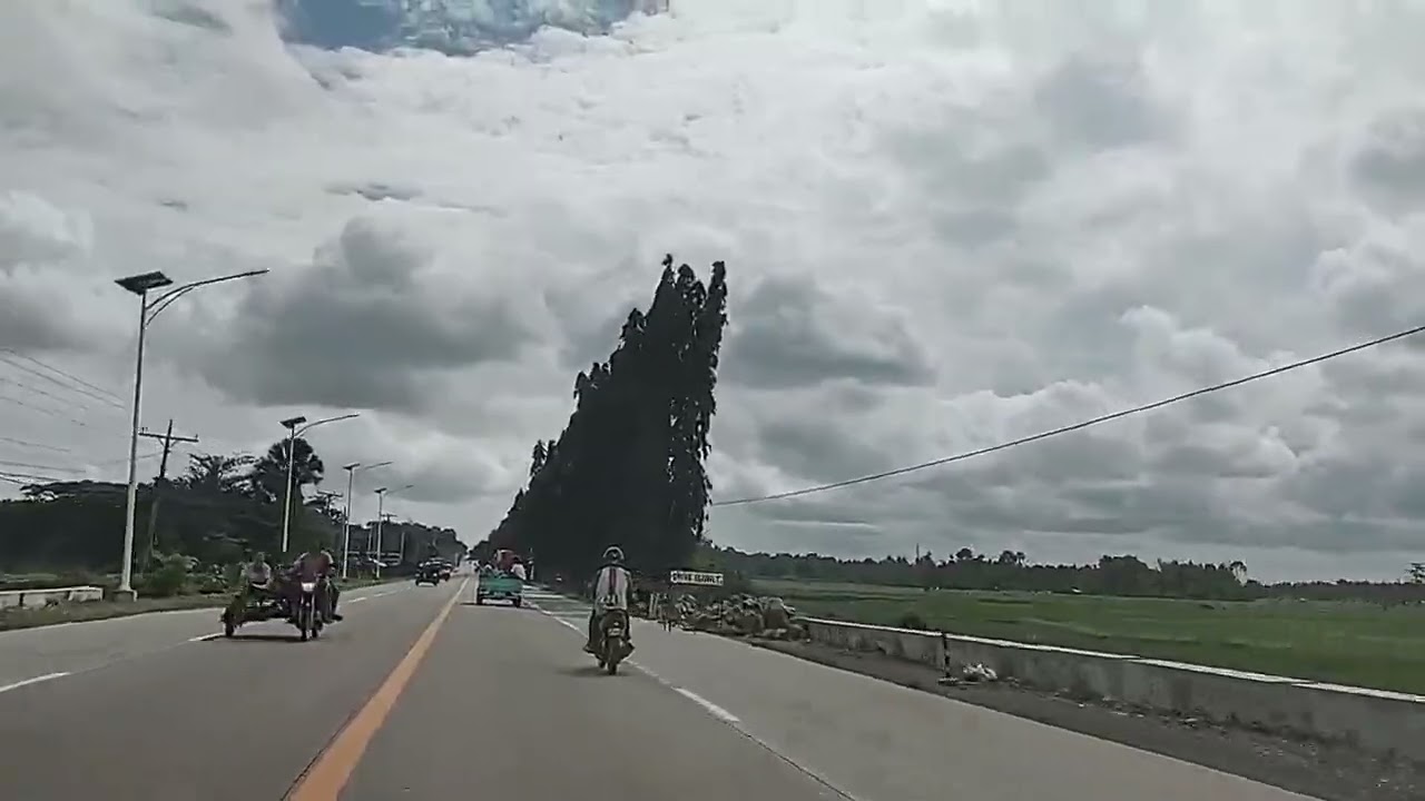 heavy load driving to town