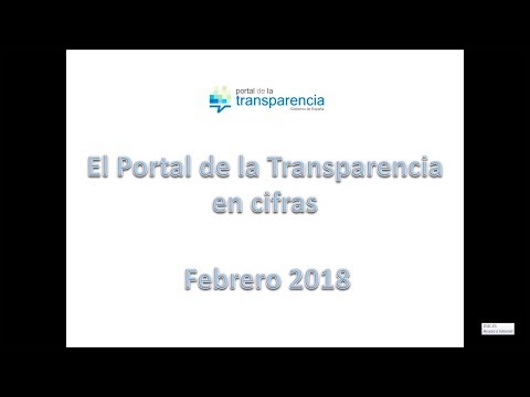 Portal de la Transparencia del Gobierno de España