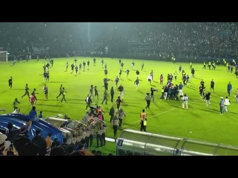 More than 100 people killed after brawl breaks out at Indonesia soccer match