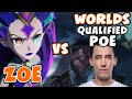 I got matched against WORLDS QUALIFIED LCS PLAYER POWEROFEVIL | Challenger Zoe - League of Legends