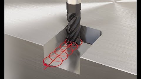 Trochoidal Milling in Action