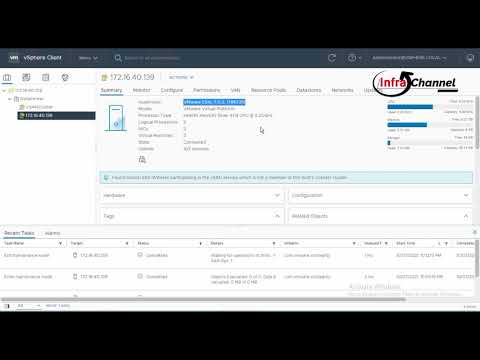 Upgrade and Update VMware ESXi from Lifecycle Manager (vCenter Server)