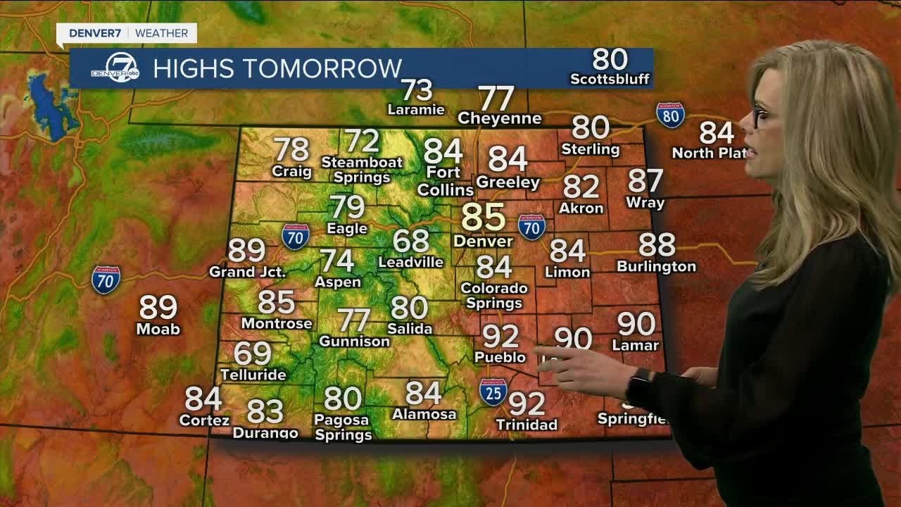 Sunny skies to start the weekend, warmer temps - YouTube