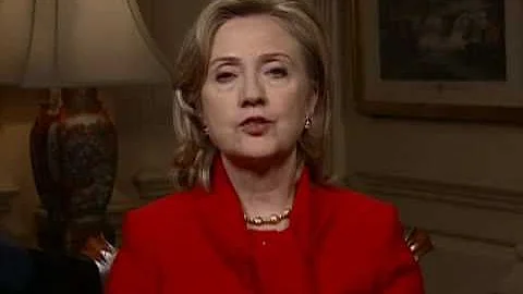Secretary Clinton: "Tomorrow Will Be Better"