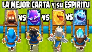 WHAT IS THE BEST CARD AND ITS SPIRIT? | CLASH ROYALE OLYMPICS