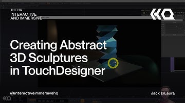 Creating Abstract 3D Sculptures in TouchDesigner - TouchDesigner Tutorial 136