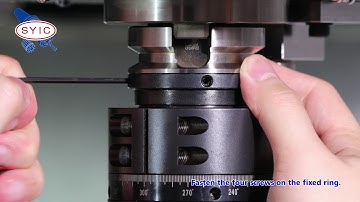 SYIC 心源 - How to Install SAC Angle Head Holder on a Machining Center 4K