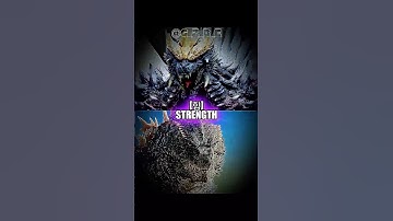 SC Evolved Godzilla vs Space Godzilla | Production #shorts #monsterverse #godzilla #battle #edit