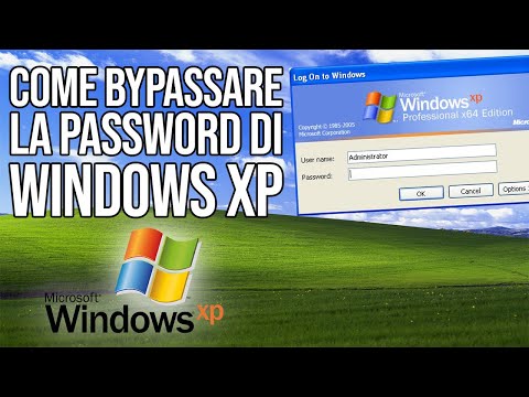 Video: Come Accedere A Windows XP Senza Password