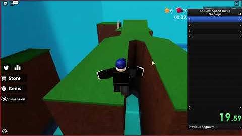 Roblox : Speed Run 4 (5 Levels, No Skips) 2:06:73