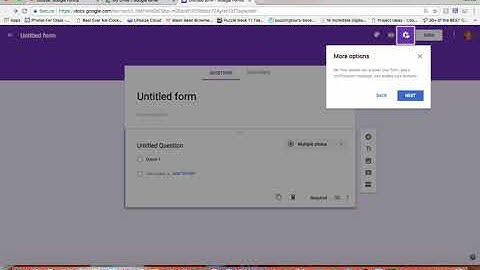Welcome to Google Forms 2018