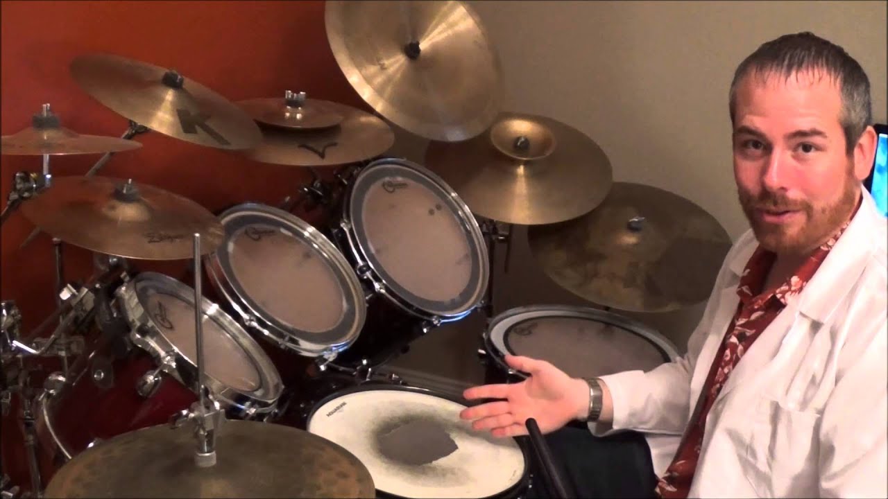 How to Play a Basic Rock Beat on the Drums Pt 1