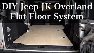 DIY Jeep Storage Platform: Overland Expedition Vehicle Build  Part 5