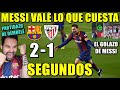 GOLAZO de MESSI y el BARÇA GANA 2-1 al ATHLETIC - PARTIDAZO de DEMBELÉ y SEGUNDOS en LIGA