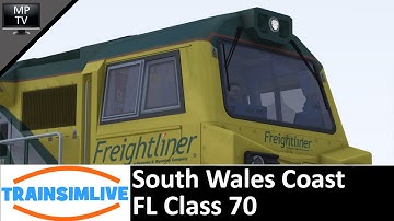 MattPlaysTV@1080P - Train Simulator - South Wales Coast, FL Class 70