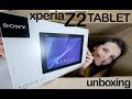 Sony Xperia® Z2 tableta unboxing