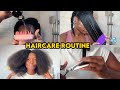 Asmr monthly hair care routine for longer  healthy hair  no talking