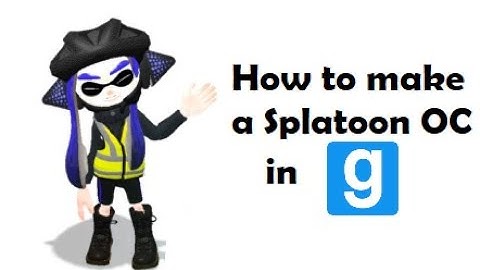 How to Make a Splatoon OC in Garry
