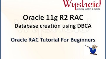 Oracle RAC Tutorial | Oracle 11g RAC Database Creation using DBCA | Oracle 11g  RAC  Administration