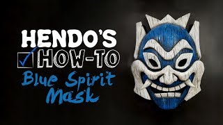 I Made the Blue Spirit Mask from Avatar out of EVA Foam | Cosplay Free Pattern