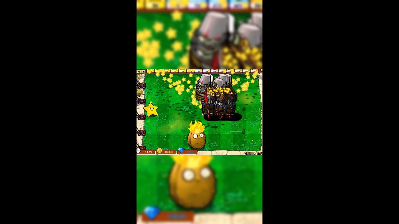 Hybrid attack speed increased by 1000 times VS120 jumping zombies.【PVZ Hybrid】