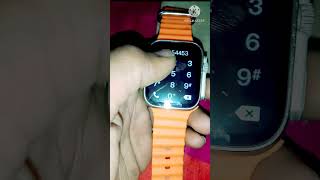 snapchat in t800 ultra smartwatch me code #smartwatch #bass #youtubeshorts #applewatch #music #viral Resimi