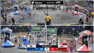 Qualification 12 - 2024 FIRST Championship - Johnson Division sponsored by Gene Haas Foundation