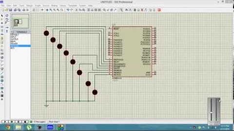 converging led using AVR