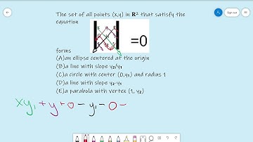 Cracking the GRE Math Subject Test - Linear Algebra #13 (Easy+)
