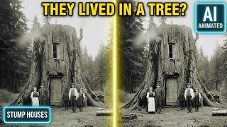 These People Actually Lived Inside Giant Tree Stumps | Brought to Life with AI