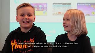 Why do kids love SPORTsWall? 🤩