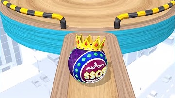 Going Balls ball with crown Gameplay Walkthrough All level 94-95 | ios android mobile games