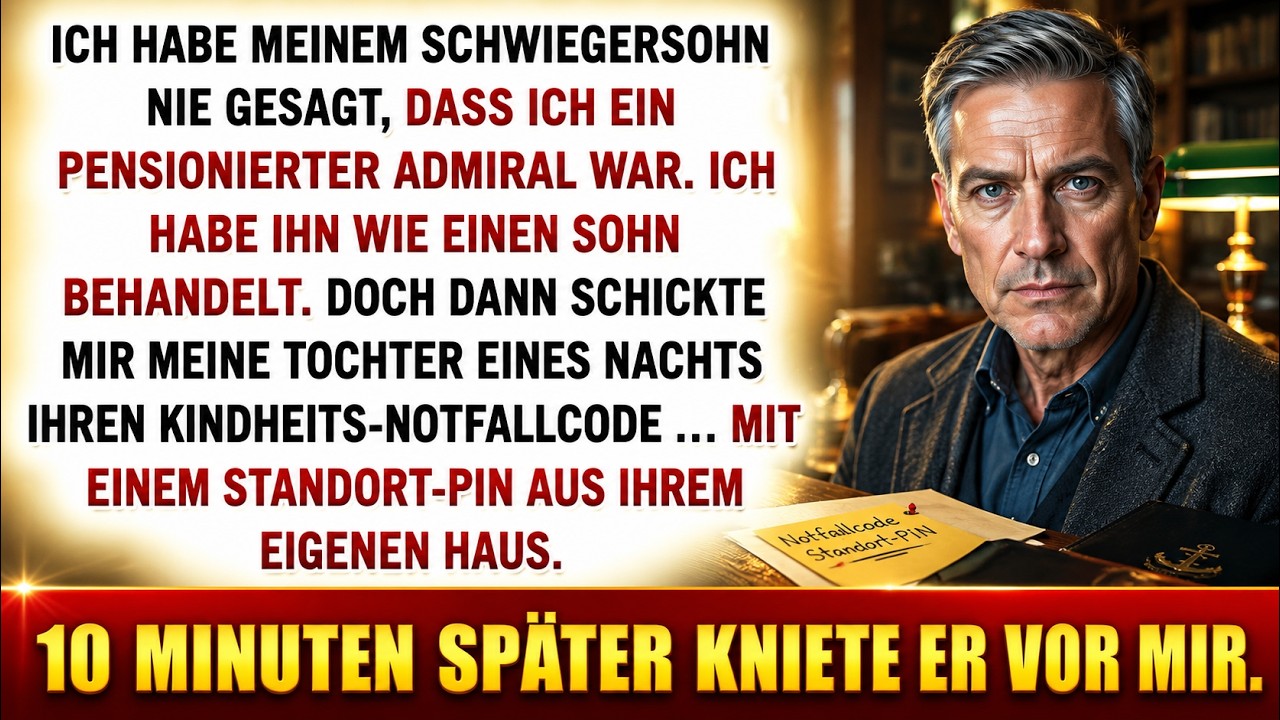 Ich verschwieg, dass ich Admiral war – bis meine Tochter ihren Notfallcode schickte