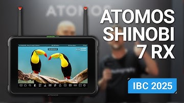 Atomos toont de nieuwe draadloze veldmonitor Atomos Shinobi 7 RX