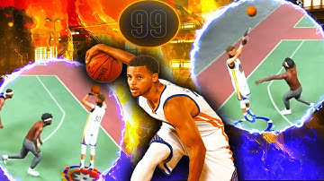 99 OVR STEPH CURRY CANT MISS IN THE PARK! BEST BUILD ON NBA 2K20!