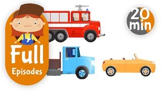 Kids' Cartoon Compilation 10. Cars and Trucks for Kids