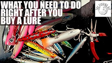 WHY YOU HAVE TO CHANGE STOCK HOOKS | proper Split ring and hook sizing