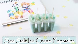 DIY Kingdom Hearts Sea Salt Popsicle Ice Cream screenshot 5