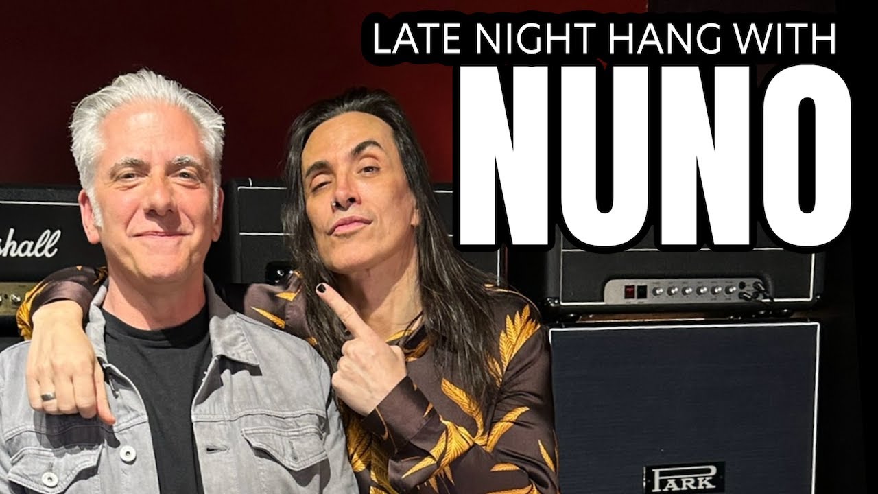 Nuno Bettencourt Stops by the Studio!