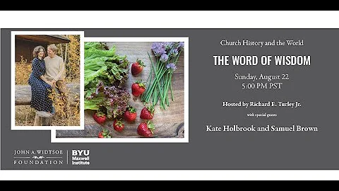 Church History and the World | The Word of Wisdom:...