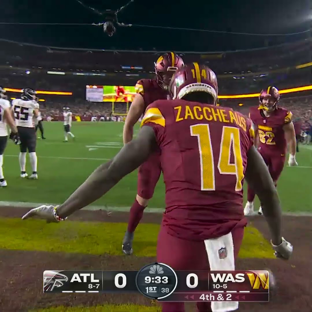 Olamide Zaccheaus catches for a 7-yard Touchdown vs. Atlanta Falcons