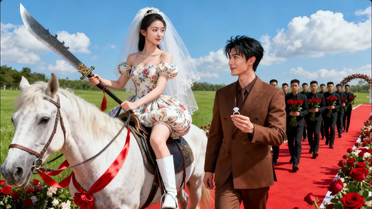 العروس ظنت عقد الزواج إعلان حرب، جاءت بسكين—العدو هو CEO الذي يحبها! الزفاف!