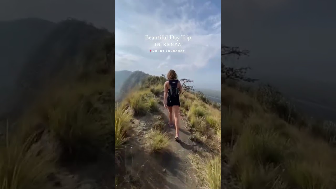 Hiking Mt. Longonot ⛰️ | Epic Views & Adventure in Kenya 🇰🇪🔥