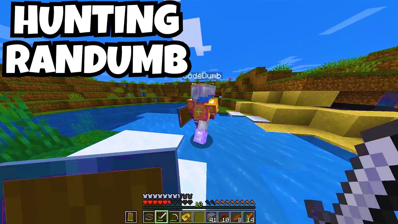 THE BOT HUNTER VS BOT SPEEDRUNNER EPISODE 1...