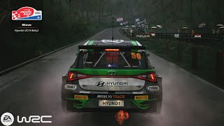 EA Sports WRC | Hyundai i20 N Rally2 '20 at Bliznec 25.6KM Croatia Rally [Heavy Rain] [4KPS5]