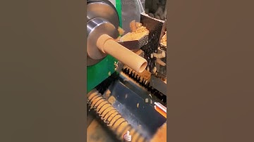 Techniques of mechanical tools for making hollow round logs