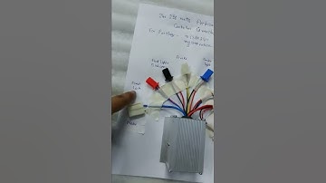 Electric Cycle Controller Controller 24v 250watts