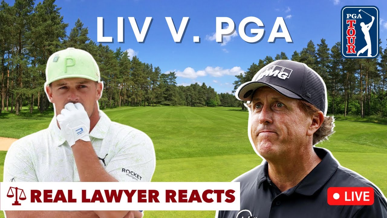 pga tour vs liv lawsuit