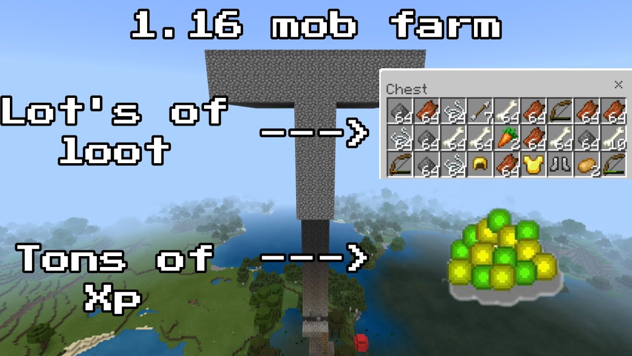 1.16 mob farm tutorial - YouTube